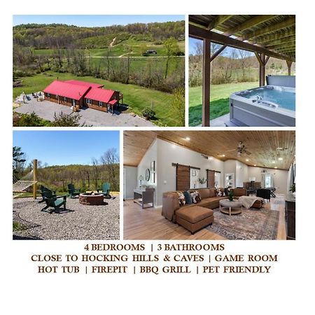 Spacious Cabin Near Hocking Hills And Caves With Hot Tub And Firepit Laurelville Zewnętrze zdjęcie