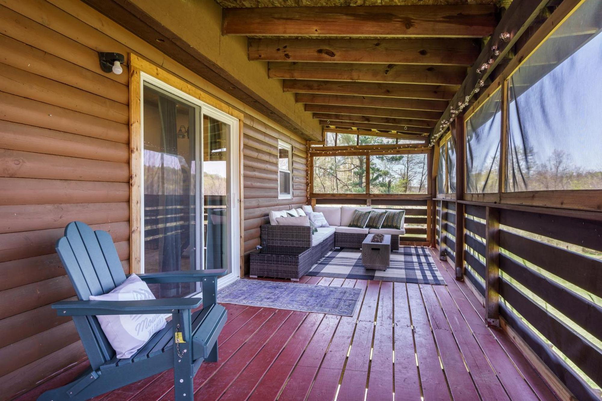 Spacious Cabin Near Hocking Hills And Caves With Hot Tub And Firepit Laurelville Zewnętrze zdjęcie